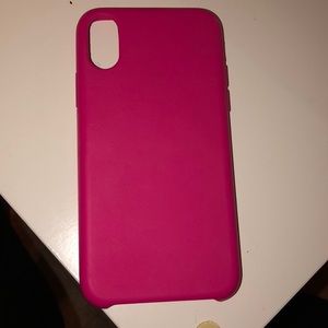 Hot Pink IPhone X Case